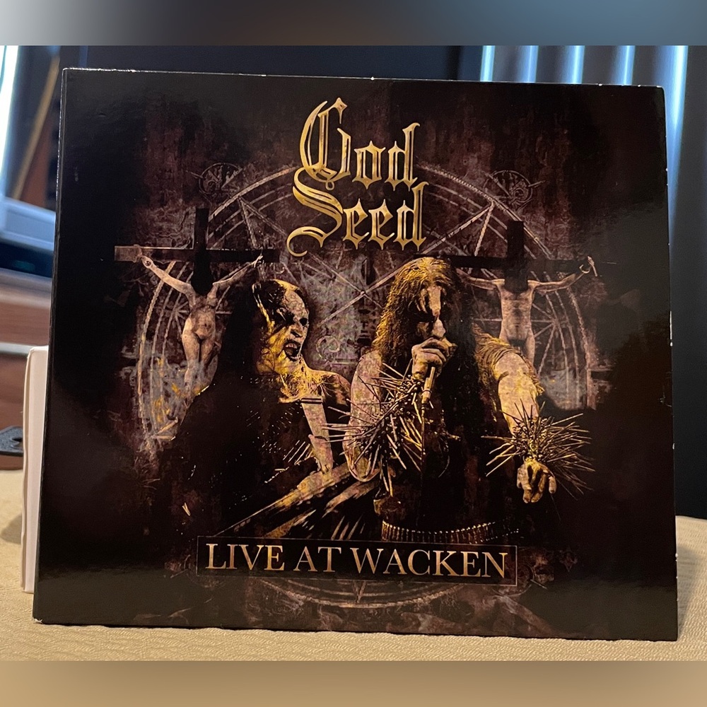 LIVE AT WACKEN by GOD SEED (CD and DVD, 2012) NORWAY IMPORT MINT
